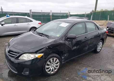 2013 Toyota Corolla Le из США, поврежденный, VIN 2T1BU4EE7DC121080